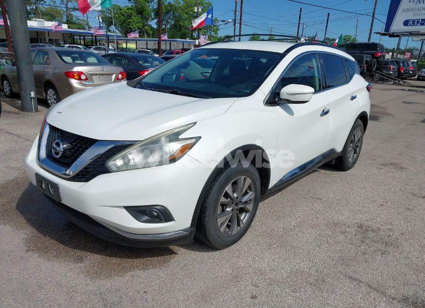 Photo 2 of 2015 Nissan Murano SV (VIN 5N1AZ2MG4FN252189)