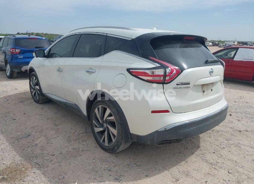 Photo 3 of 2015 Nissan Murano PLATINUM (VIN 5N1AZ2MG4FN262074)