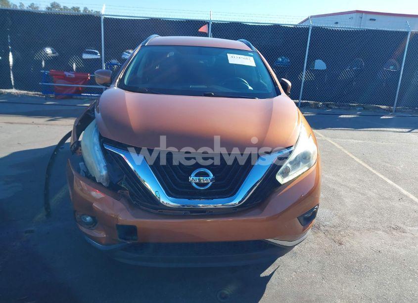 Photo 12 of 2016 Nissan Murano SV (VIN 5N1AZ2MG4GN138744)