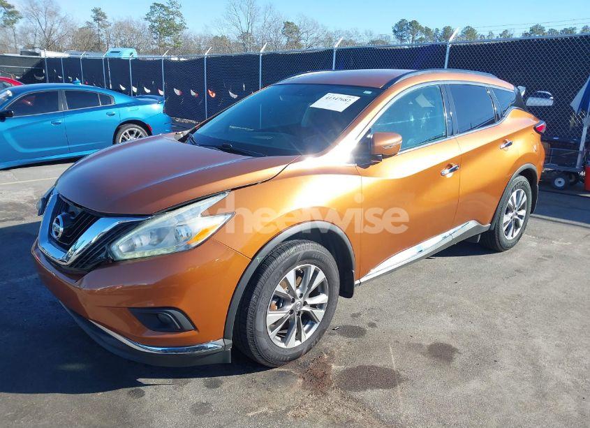 Photo 2 of 2016 Nissan Murano SV (VIN 5N1AZ2MG4GN138744)