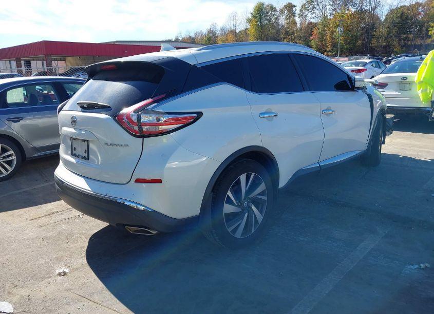 Photo 4 of 2016 Nissan Murano PLATINUM (VIN 5N1AZ2MG4GN149212)