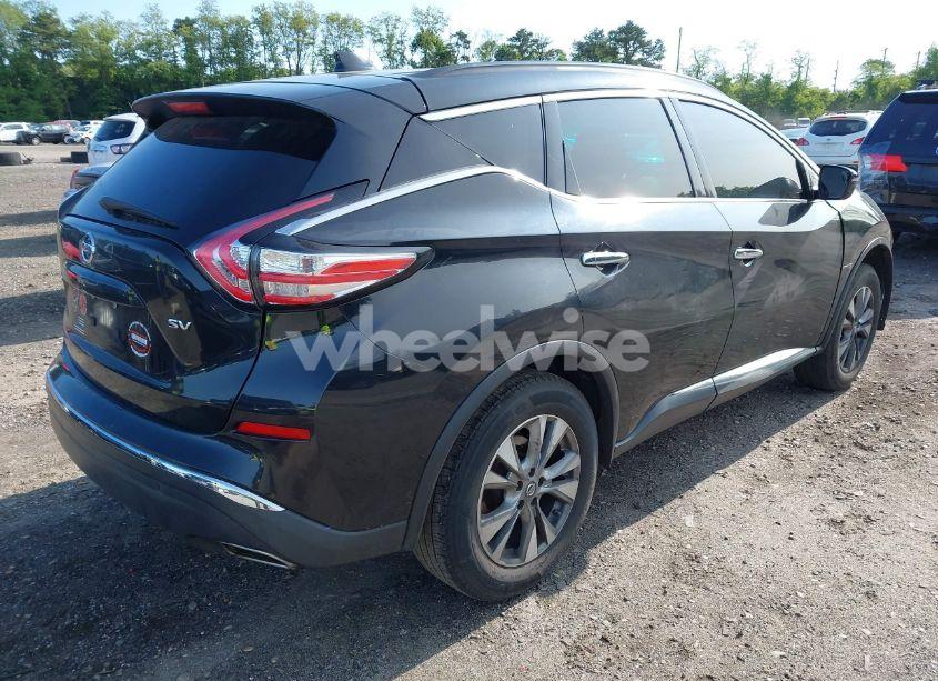 Photo 4 of 2017 Nissan Murano PLATINUM/S/SL/SV (VIN 5N1AZ2MG4HN110573)
