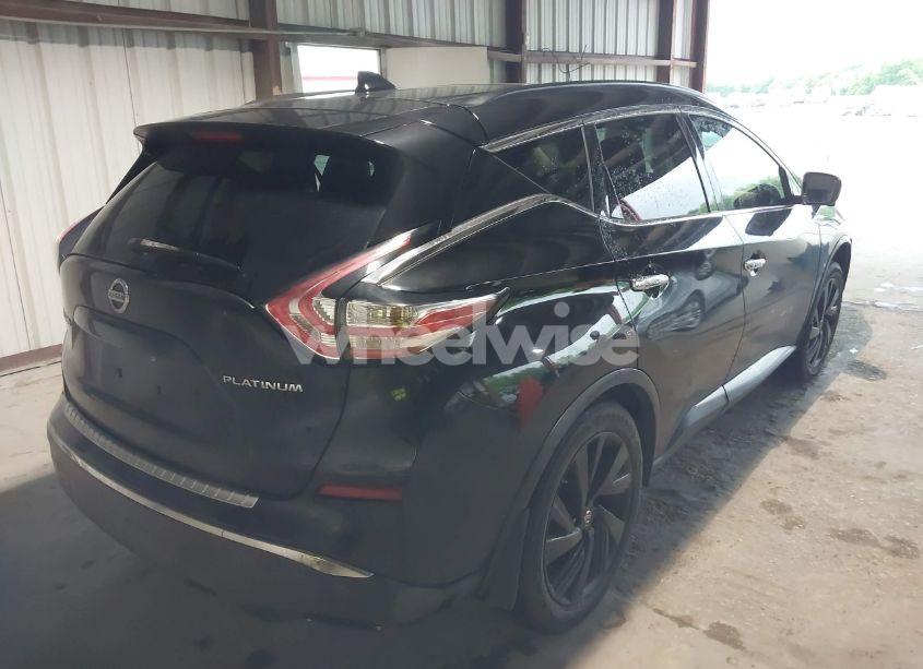Photo 4 of 2017 Nissan Murano PLATINUM (VIN 5N1AZ2MG4HN138342)