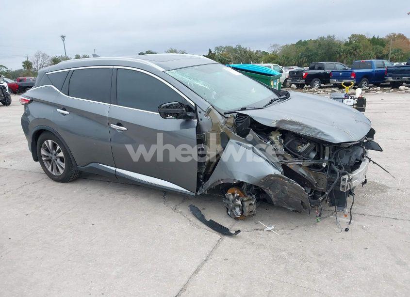 2017 Nissan Murano SL (VIN 5N1AZ2MG4HN143623) main photo
