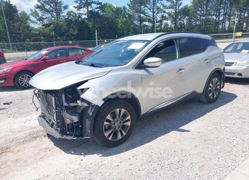 Photo 2 of 2018 Nissan Murano SV (VIN 5N1AZ2MG4JN116797)