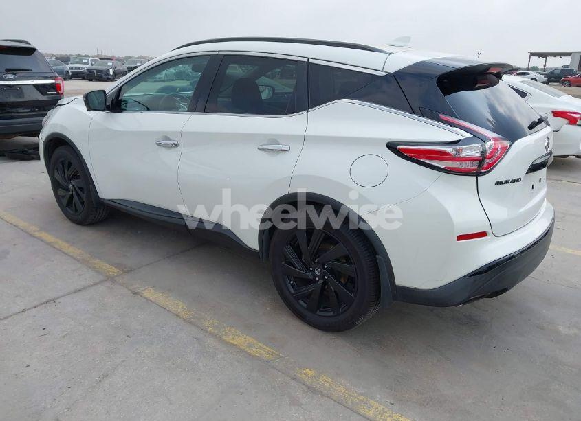 Photo 3 of 2018 Nissan Murano SL (VIN 5N1AZ2MG4JN154689)