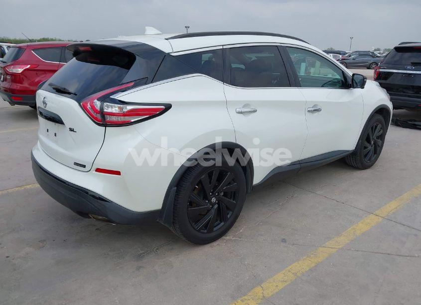 Photo 4 of 2018 Nissan Murano SL (VIN 5N1AZ2MG4JN154689)