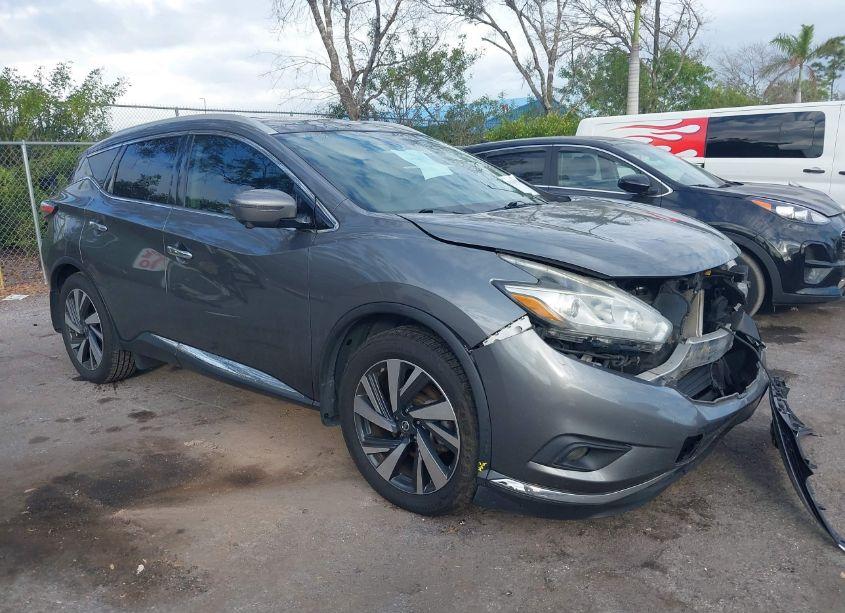 2018 Nissan Murano PLATINUM (VIN 5N1AZ2MG4JN190432) main photo