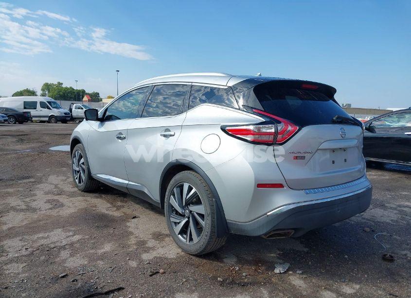 Photo 3 of 2015 Nissan Murano PLATINUM (VIN 5N1AZ2MG5FN215362)