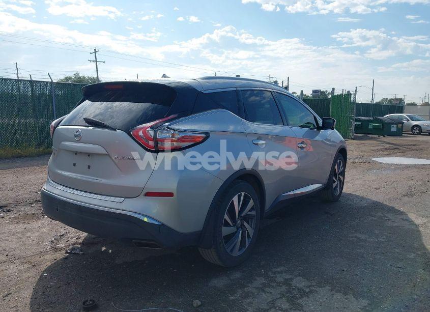 Photo 4 of 2015 Nissan Murano PLATINUM (VIN 5N1AZ2MG5FN215362)
