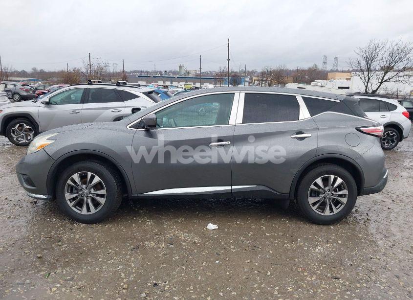Photo 13 of 2016 Nissan Murano PLATINUM/S/SL/SV (VIN 5N1AZ2MG5GN122911)