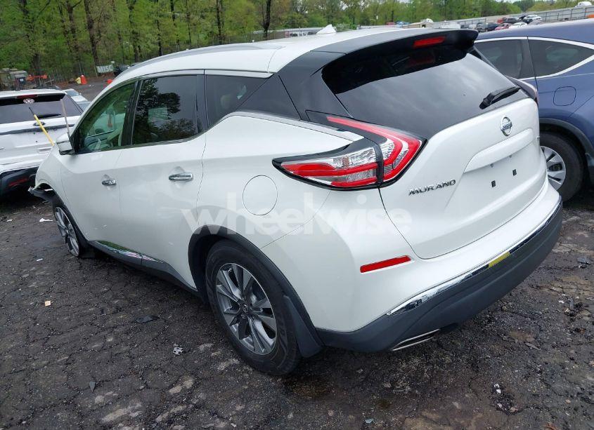 Photo 3 of 2016 Nissan Murano SL (VIN 5N1AZ2MG5GN126361)