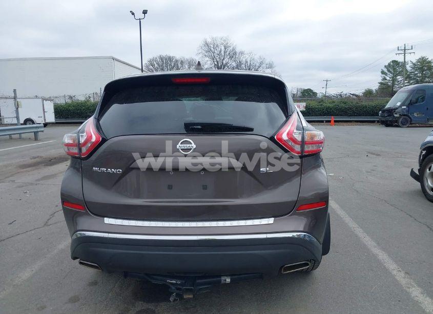 Photo 16 of 2016 Nissan Murano SL (VIN 5N1AZ2MG5GN158467)