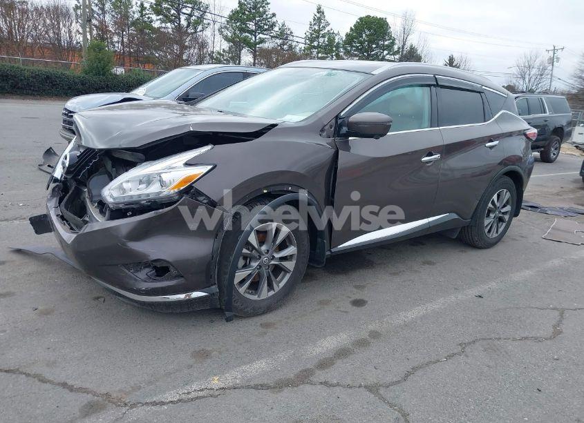 Photo 2 of 2016 Nissan Murano SL (VIN 5N1AZ2MG5GN158467)