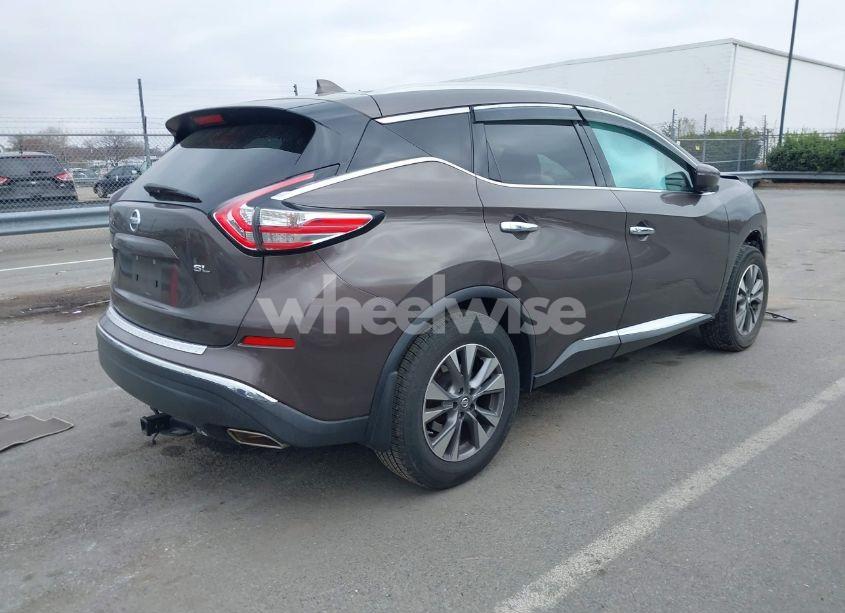 Photo 4 of 2016 Nissan Murano SL (VIN 5N1AZ2MG5GN158467)