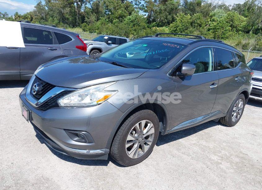 Photo 2 of 2017 Nissan Murano PLATINUM/S/SL/SV (VIN 5N1AZ2MG5HN109478)
