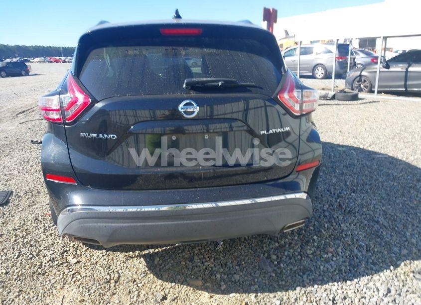 Photo 16 of 2017 Nissan Murano PLATINUM (VIN 5N1AZ2MG5HN194287)