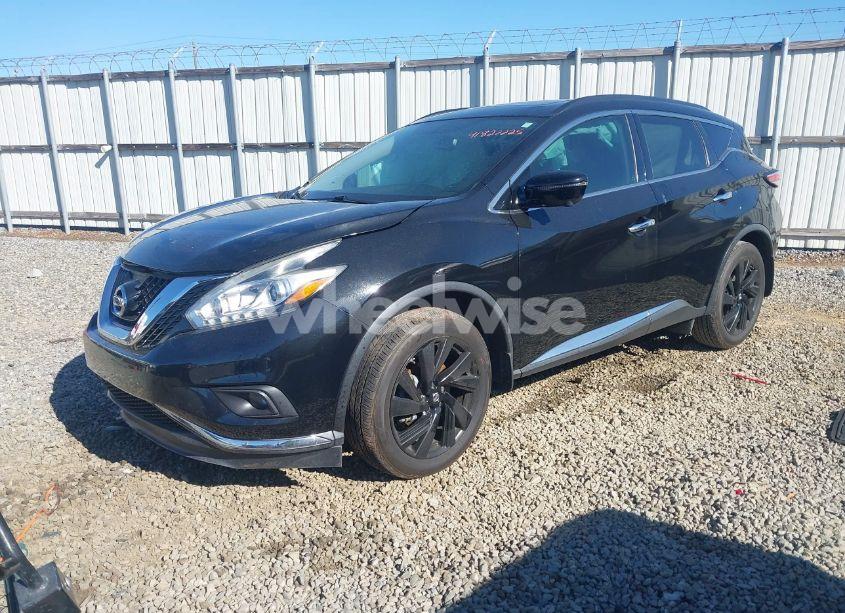 Photo 2 of 2017 Nissan Murano PLATINUM (VIN 5N1AZ2MG5HN194287)