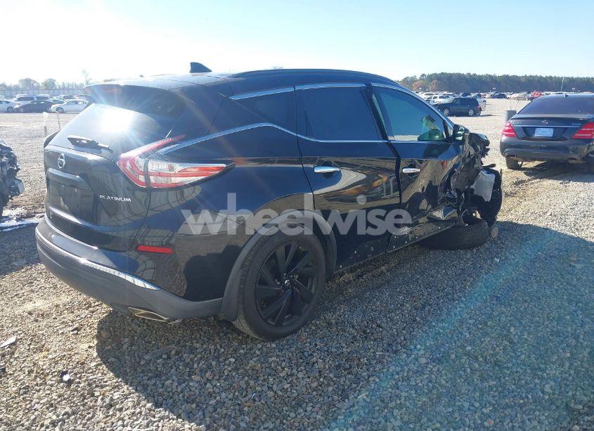 Photo 4 of 2017 Nissan Murano PLATINUM (VIN 5N1AZ2MG5HN194287)