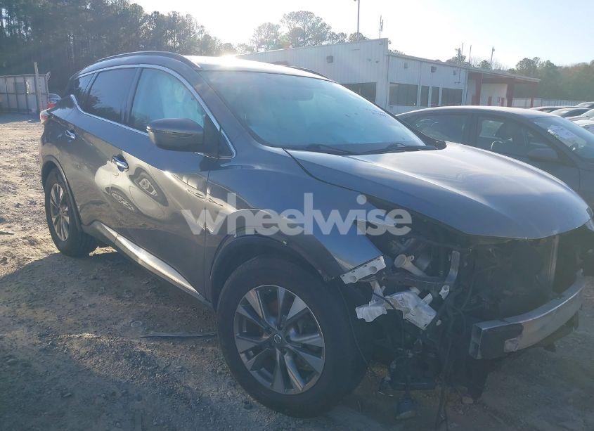 2018 Nissan Murano SV (VIN 5N1AZ2MG5JN104741) main photo