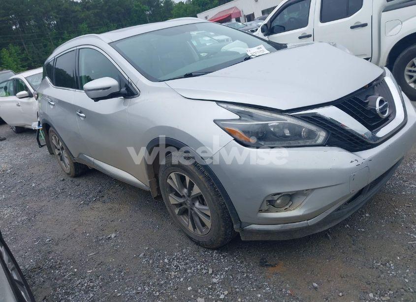 2018 Nissan Murano SL (VIN 5N1AZ2MG5JN123662) main photo