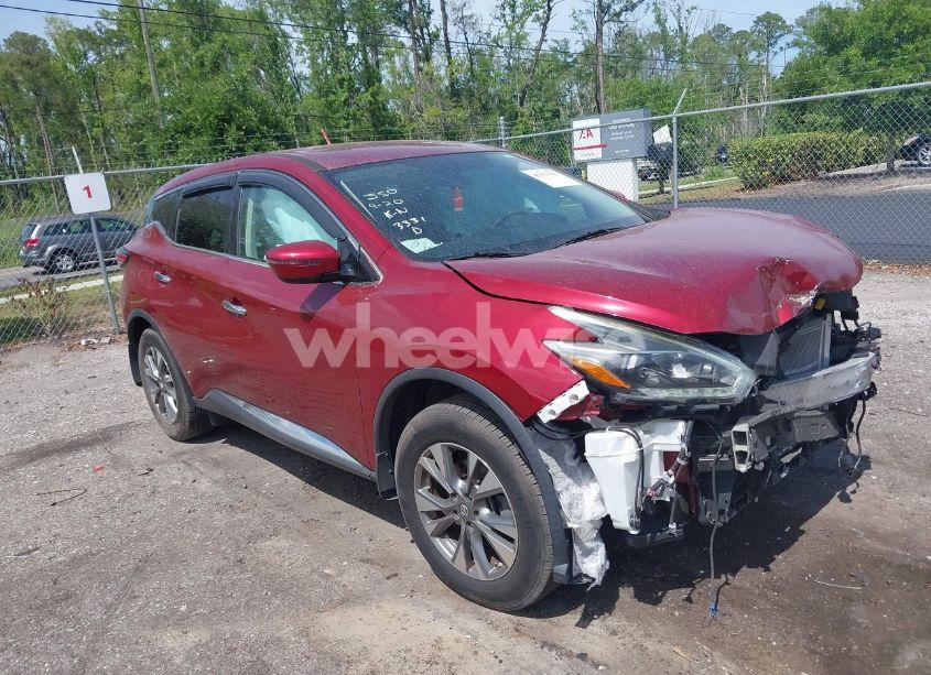 2018 Nissan Murano S (VIN 5N1AZ2MG5JN143331) main photo
