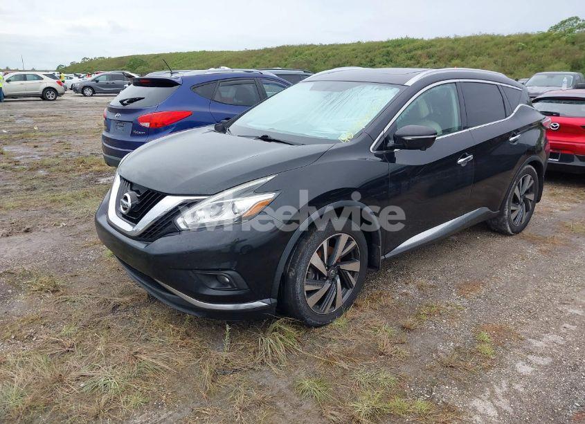 Photo 2 of 2015 Nissan Murano PLATINUM (VIN 5N1AZ2MG6FN222398)