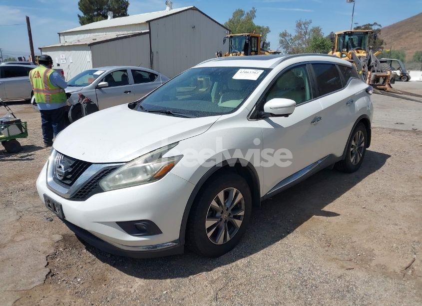 Photo 2 of 2015 Nissan Murano SL (VIN 5N1AZ2MG6FN227181)