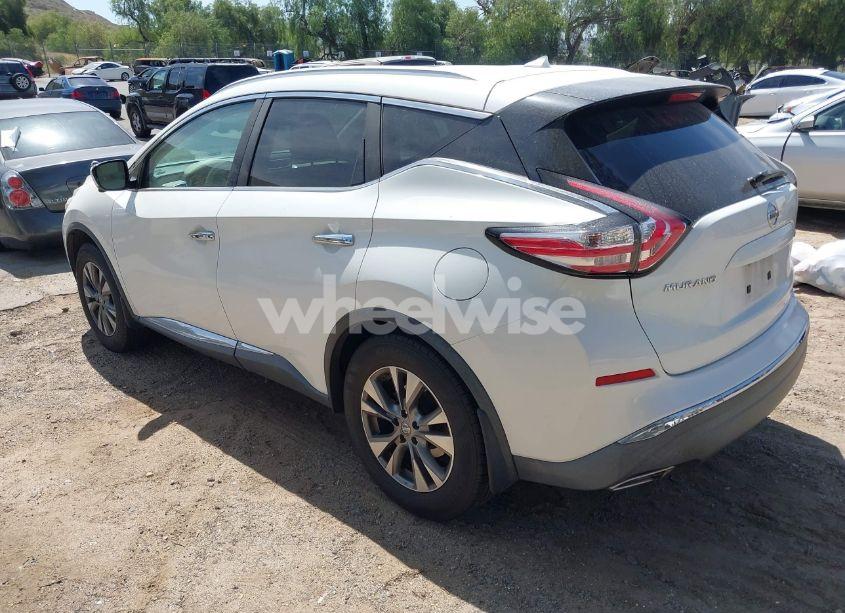Photo 3 of 2015 Nissan Murano SL (VIN 5N1AZ2MG6FN227181)