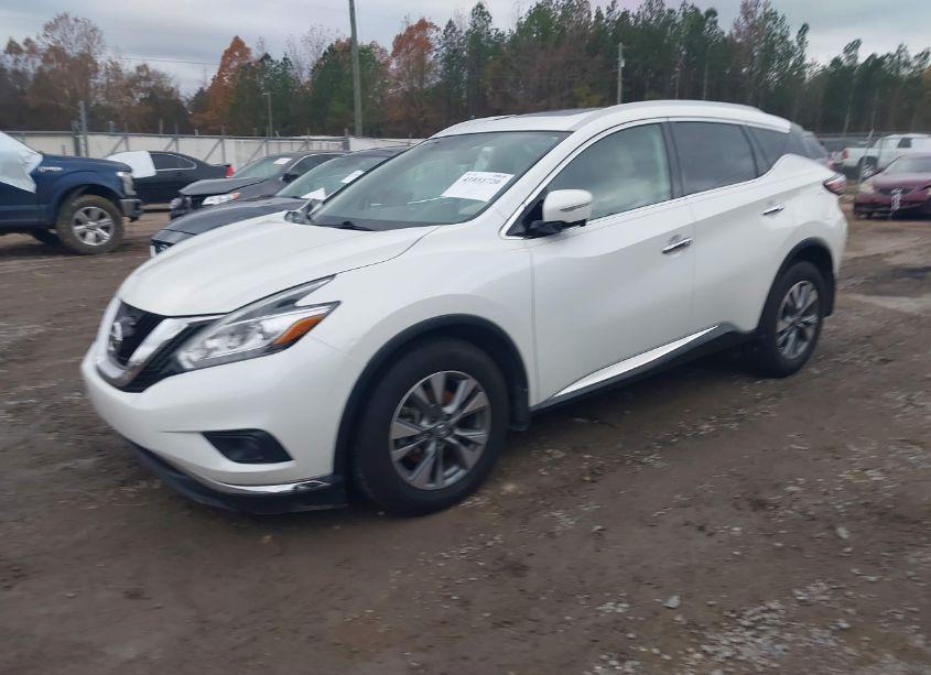 Photo 2 of 2015 Nissan Murano SL (VIN 5N1AZ2MG6FN233868)