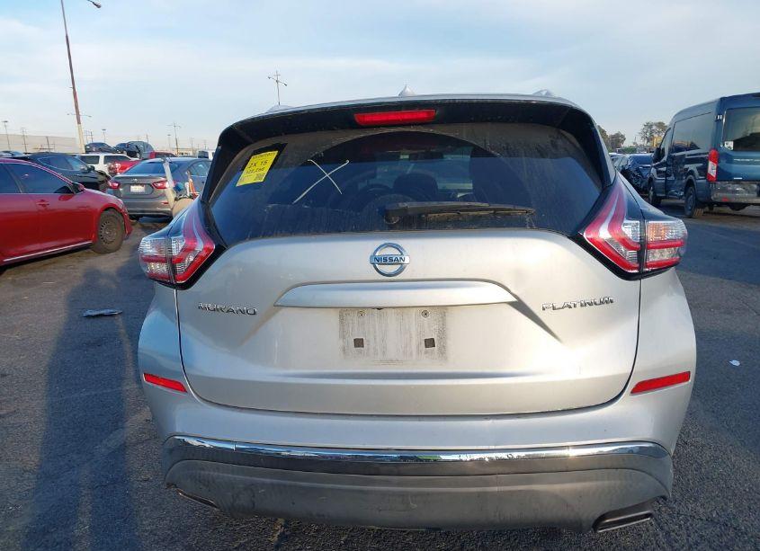 Photo 16 of 2015 Nissan Murano PLATINUM (VIN 5N1AZ2MG6FN245082)