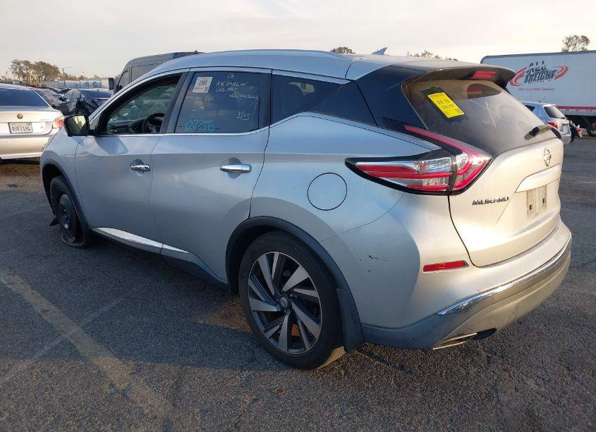 Photo 3 of 2015 Nissan Murano PLATINUM (VIN 5N1AZ2MG6FN245082)