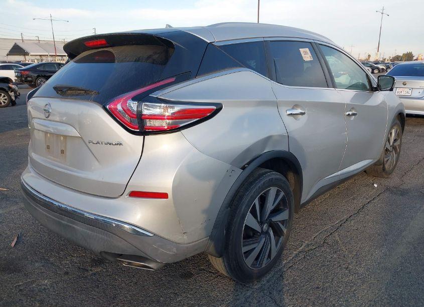 Photo 4 of 2015 Nissan Murano PLATINUM (VIN 5N1AZ2MG6FN245082)