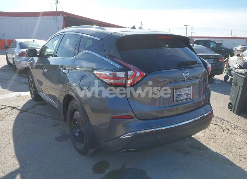 Photo 3 of 2015 Nissan Murano PLATINUM (VIN 5N1AZ2MG6FN249634)