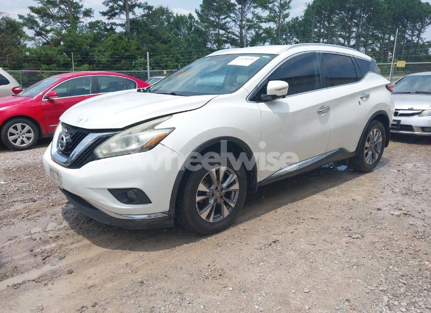 Photo 2 of 2015 Nissan Murano SL (VIN 5N1AZ2MG6FN258074)