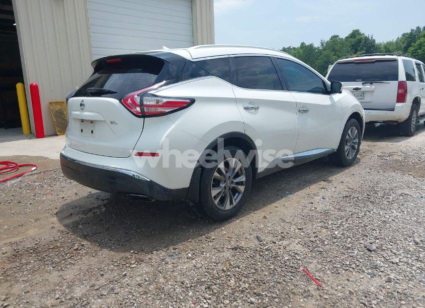 Photo 4 of 2015 Nissan Murano SL (VIN 5N1AZ2MG6FN258074)