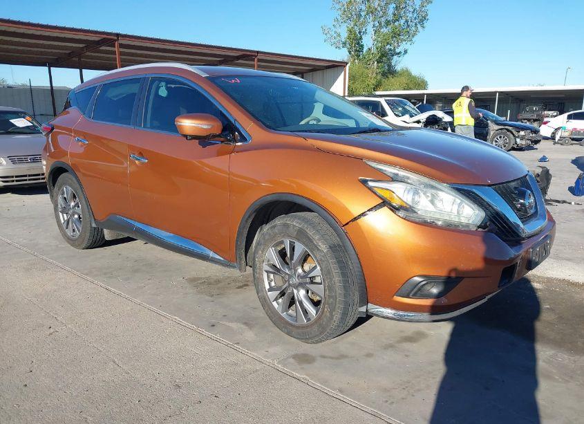 2015 Nissan Murano PLATINUM/S/SL/SV (VIN 5N1AZ2MG6FN260648) main photo