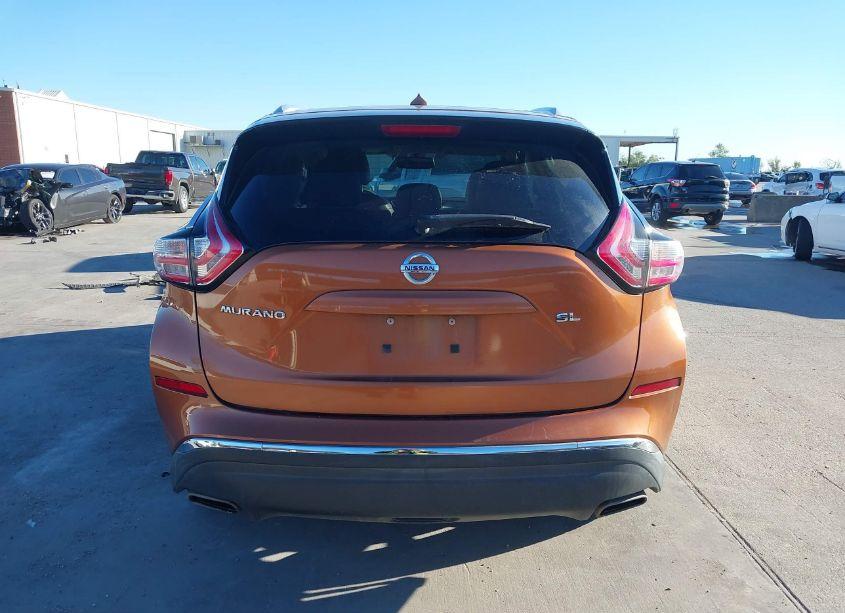 Photo 16 of 2015 Nissan Murano PLATINUM/S/SL/SV (VIN 5N1AZ2MG6FN260648)