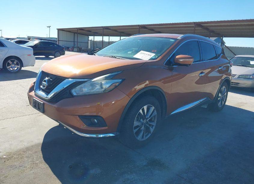 Photo 2 of 2015 Nissan Murano PLATINUM/S/SL/SV (VIN 5N1AZ2MG6FN260648)