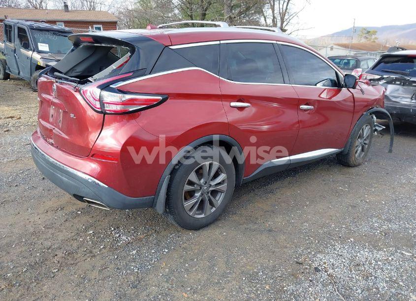 Photo 4 of 2015 Nissan Murano SL (VIN 5N1AZ2MG6FN281581)