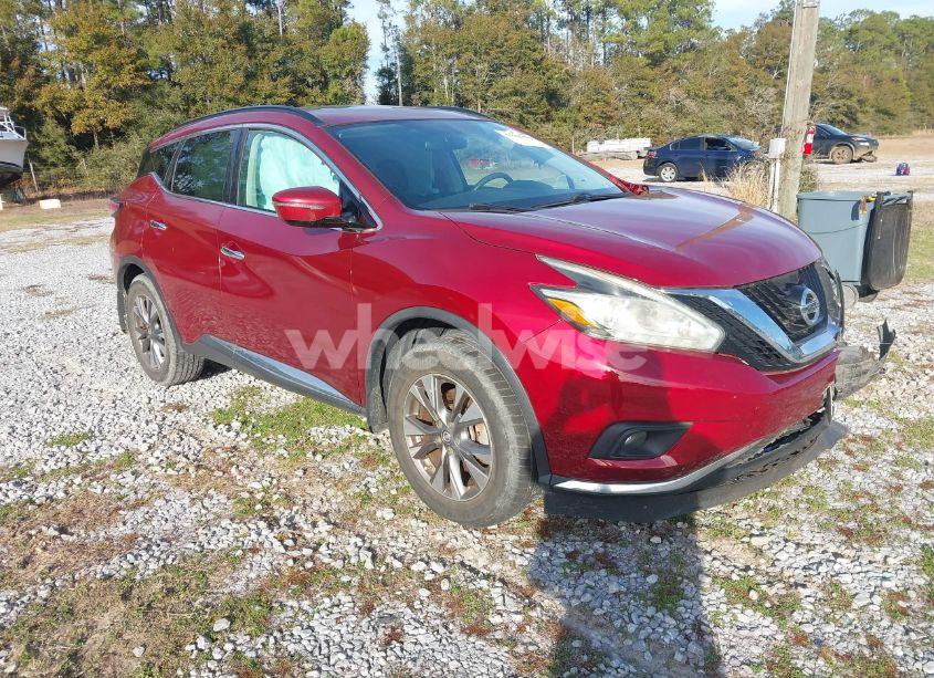 2015 Nissan Murano SV (VIN 5N1AZ2MG6FN286750) main photo