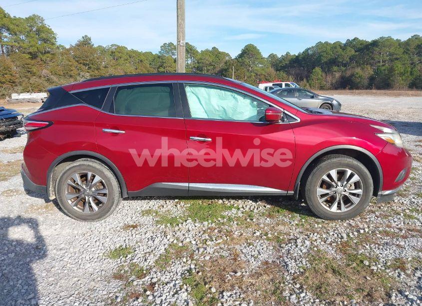 Photo 13 of 2015 Nissan Murano SV (VIN 5N1AZ2MG6FN286750)