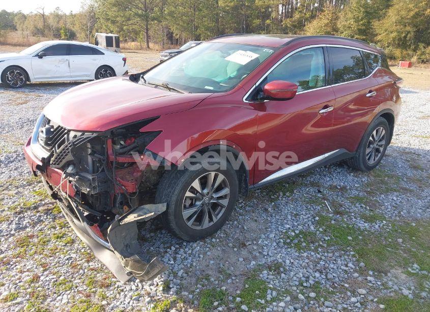 Photo 2 of 2015 Nissan Murano SV (VIN 5N1AZ2MG6FN286750)