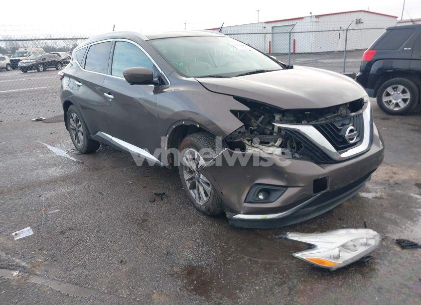 2016 Nissan Murano SL (VIN 5N1AZ2MG6GN106877) main photo