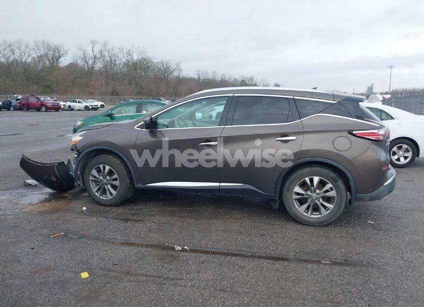 Photo 14 of 2016 Nissan Murano SL (VIN 5N1AZ2MG6GN106877)