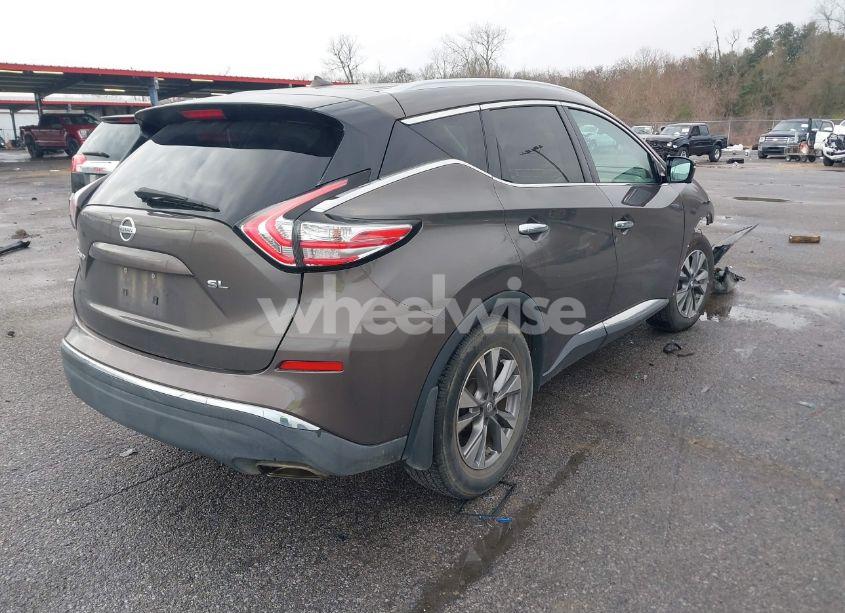 Photo 4 of 2016 Nissan Murano SL (VIN 5N1AZ2MG6GN106877)