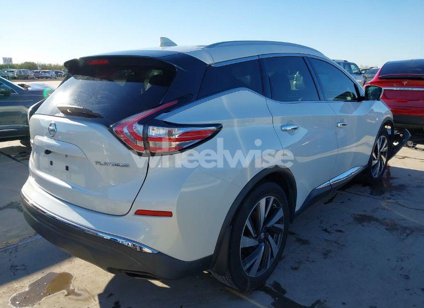 Photo 4 of 2016 Nissan Murano PLATINUM (VIN 5N1AZ2MG6GN145579)