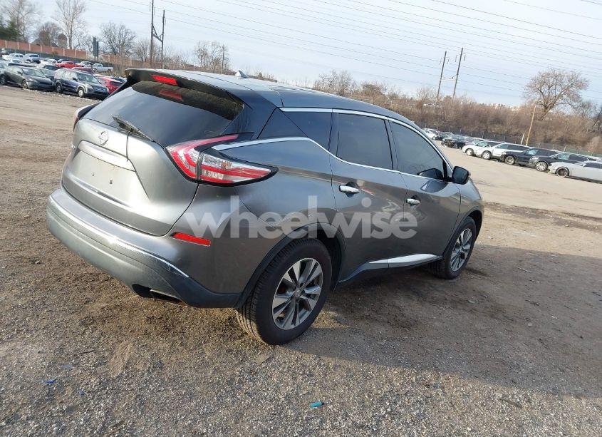 Photo 4 of 2015 Nissan Murano S (VIN 5N1AZ2MG7FN206467)