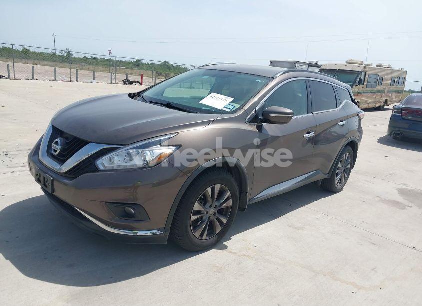 Photo 2 of 2015 Nissan Murano SV (VIN 5N1AZ2MG7FN214956)