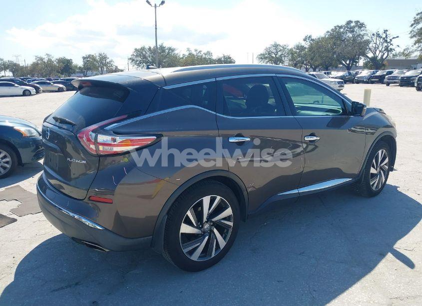 Photo 4 of 2015 Nissan Murano PLATINUM (VIN 5N1AZ2MG7FN230347)